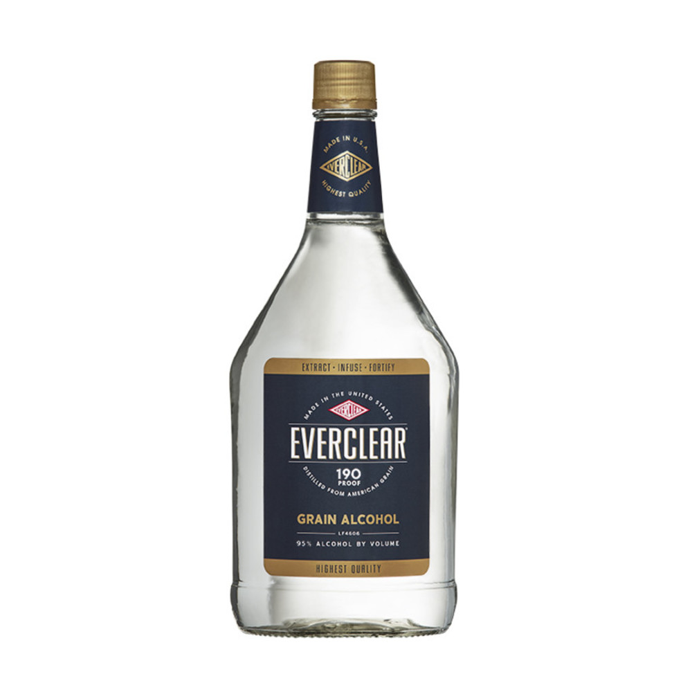 Zoom to enlarge the Everclear Grain Alcohol 190 Proof