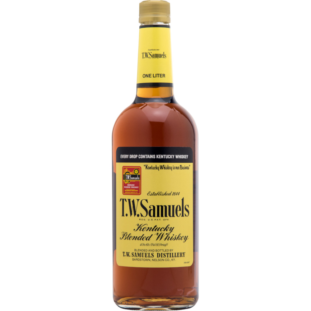 Zoom to enlarge the T.w. Samuels Kentucky Blended Whiskey