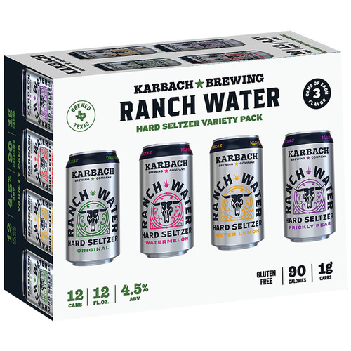 Karbach Ranch Water Hard Seltzer Variety • 12pk Can