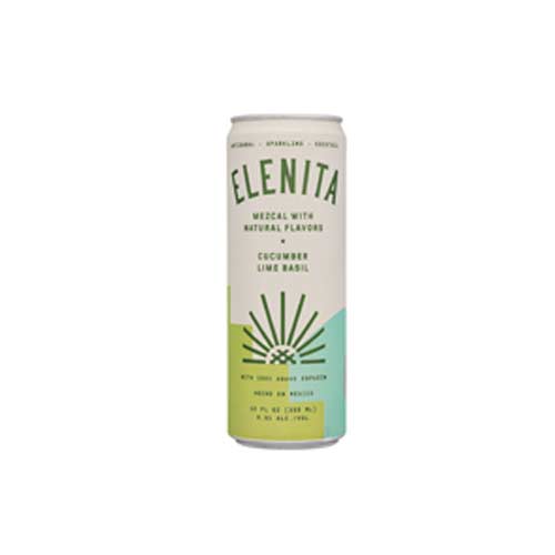 Zoom to enlarge the Elenita Mezcal Cocktails • Cucumber Lime 4pk-12oz