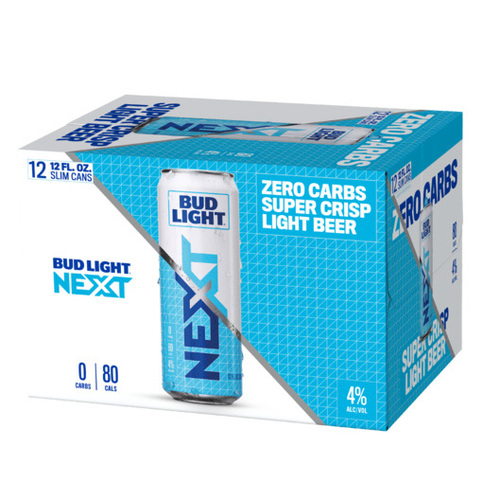 Bud Light Next Zero Carb • 12pk Can