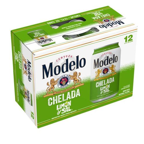 Modelo Chelada Limon Y Sal • 12pk Can