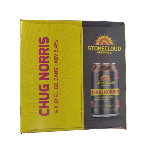 Zoom to enlarge the Stonecloud Chug Norris Mosaic Pale Ale &bull; 6pk Can