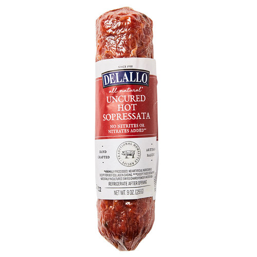 Zoom to enlarge the Meat • Delallo Hot Sopressata