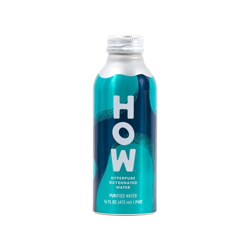 Zoom to enlarge the How Water • Oxygenated Hyperpure Aluminum Bottle