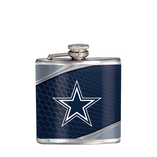 Stainless Steel Dallas Cowboys Flask