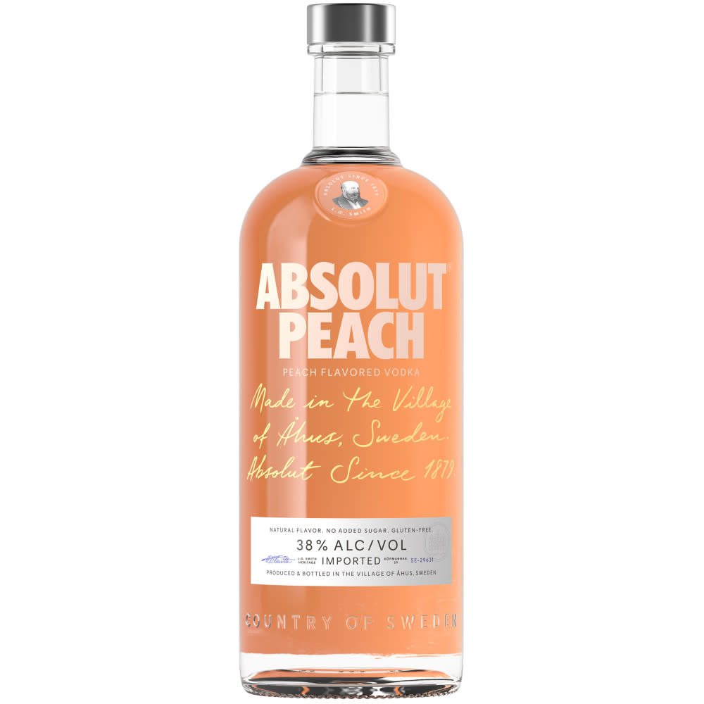 Zoom to enlarge the Absolut Apeach Vodka