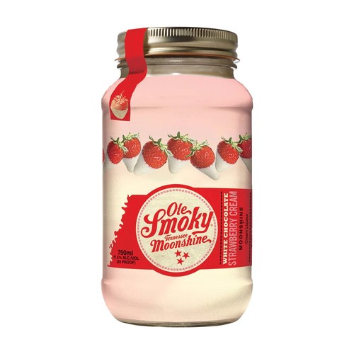 Ole Smoky Moonshine • White Choc. Strawberry Cream