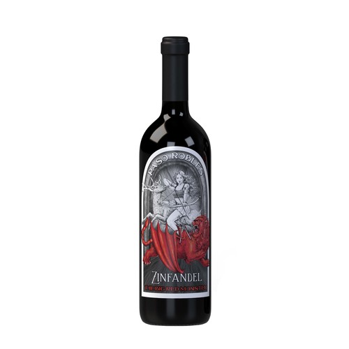 Zoom to enlarge the Big Red Monster Zinfandel