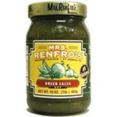 Zoom to enlarge the Mrs Renfro Salsa • Green Hot