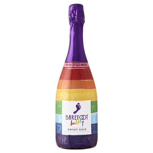 Zoom to enlarge the Barefoot Bubbly Brut Rose Pride Pack