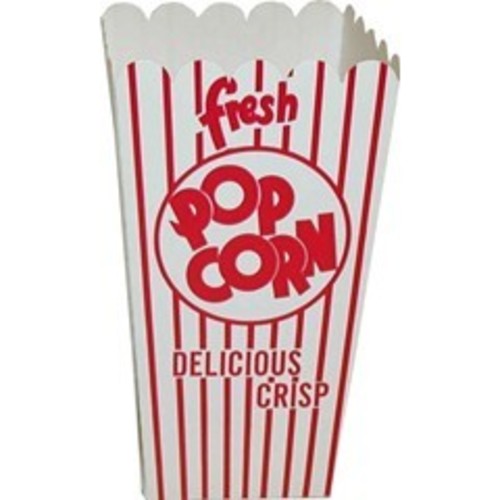 Zoom to enlarge the Dixie Popcorn Scoop Box 1.75 oz Quick Fill 500 Ct