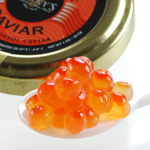 Zoom to enlarge the Caviar • Markys Salmon Roe Keta 4oz Jar