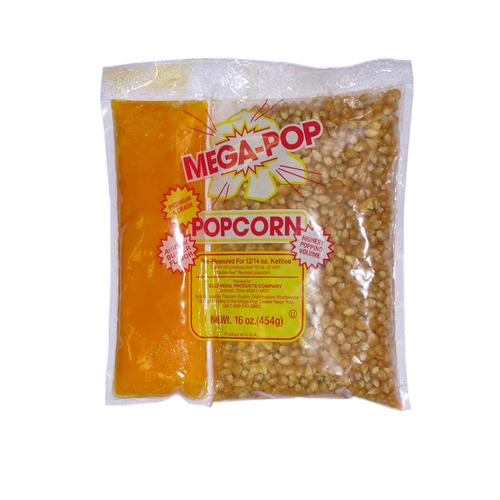 Zoom to enlarge the Popcorn Corn / Oil Combo Kit • #2839 12oz 24pk