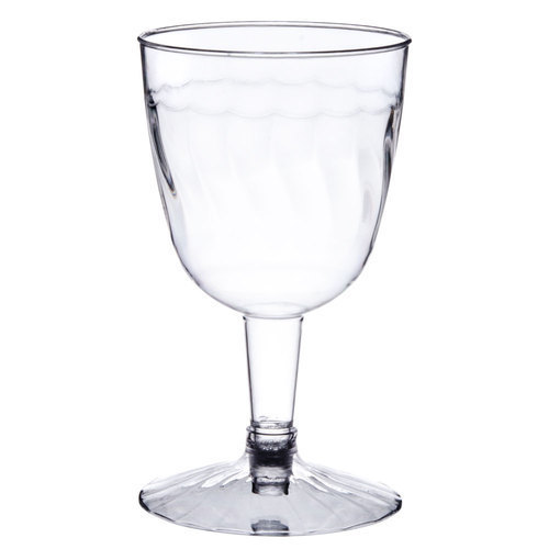 Zoom to enlarge the Plastic Wine Glass 2-pc 5oz 24 / 12ct