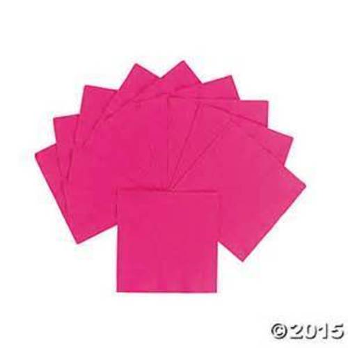 Unique Lunch Napkins • Hot Pink