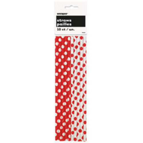 Green  Red Triangle Paper Straws — STRAWTOPIA