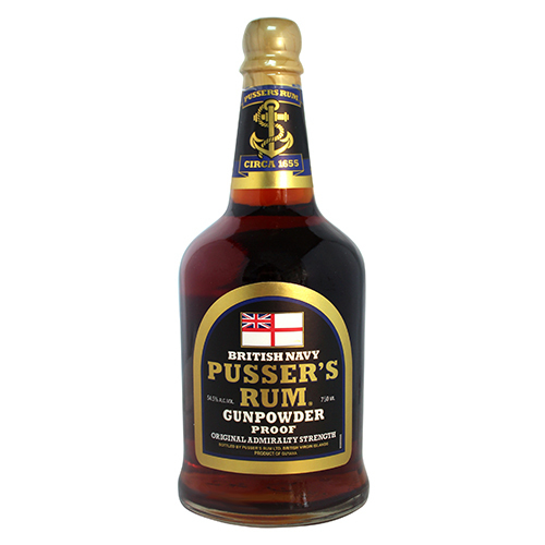 Zoom to enlarge the Pusser’s Gunpowder Proof Black Label Rum