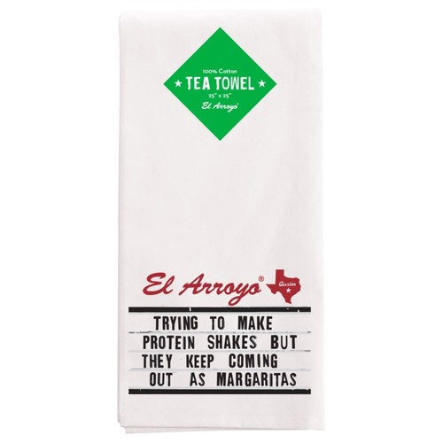 Zoom to enlarge the El Arroyo Towel • Protein Shakes  Cotton