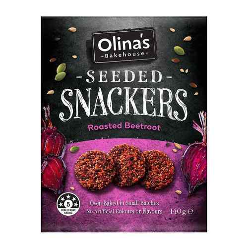 Zoom to enlarge the Olina’s Crackers • Roasted Beet Root