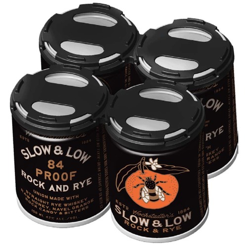 Zoom to enlarge the Hochstadters Slow & Low Rock & Rye 4pk-100ml