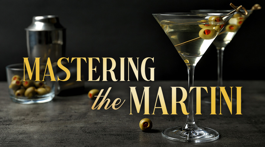How to Make a Dirty Martini - Cooking with Cocktail Rings