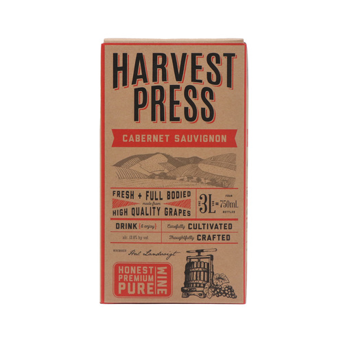 Zoom to enlarge the Harvest Press Cabernet (3l Box)