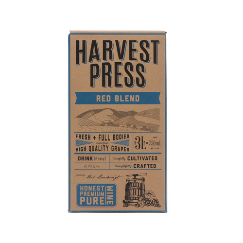 Zoom to enlarge the Harvest Press Red Blend (3l Box)