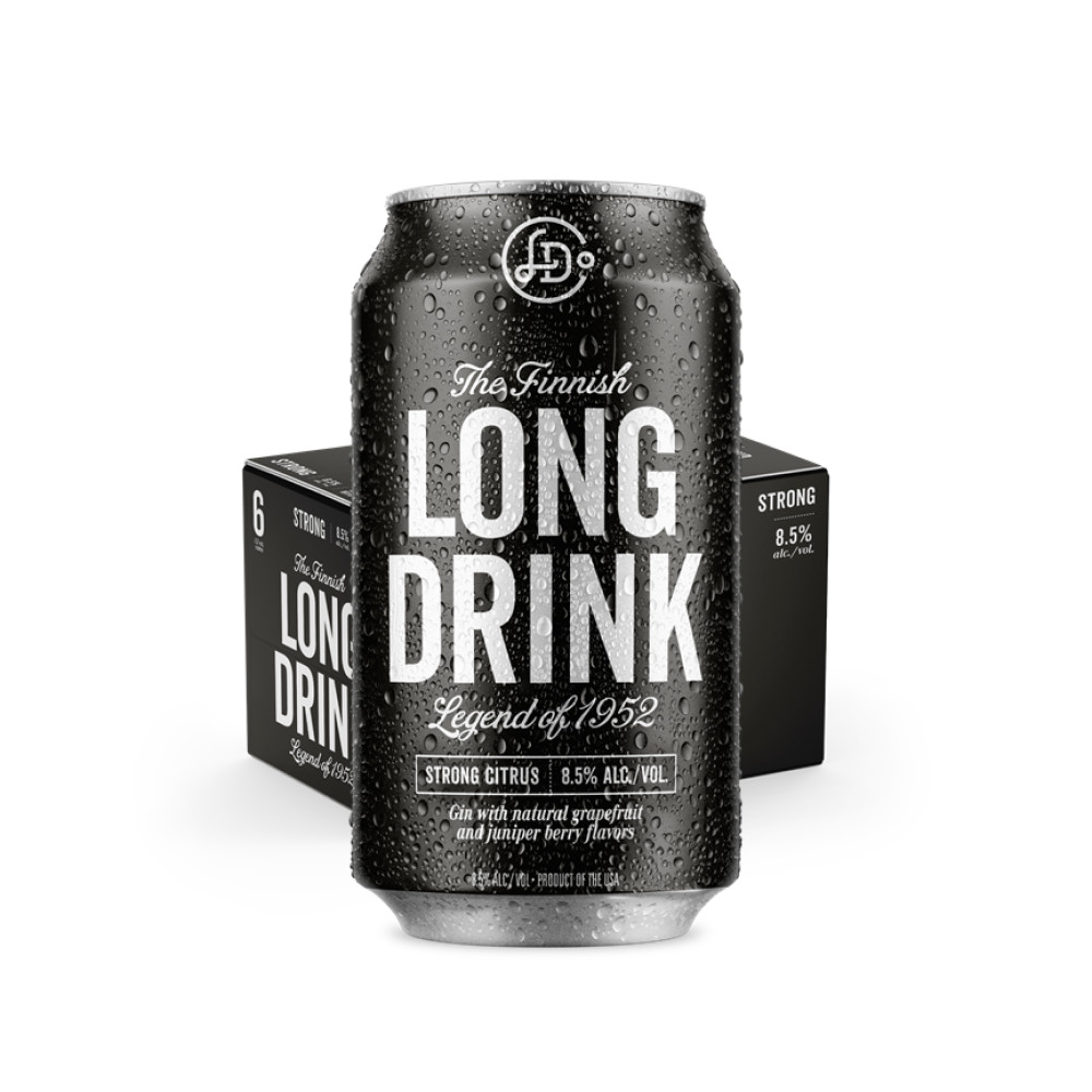 Zoom to enlarge the Long Drink Strong Cocktail • 17 Proof 6pk-355ml