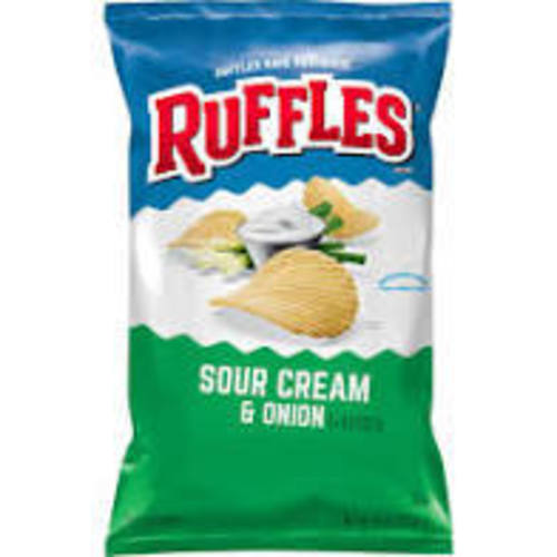 Zoom to enlarge the Frito Lay • Ruffles Sour Cream & Onion Potato Chips