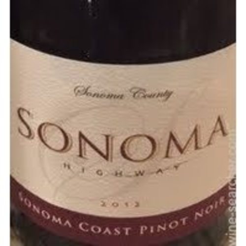 Zoom to enlarge the Sonoma Highway Pinot Noir