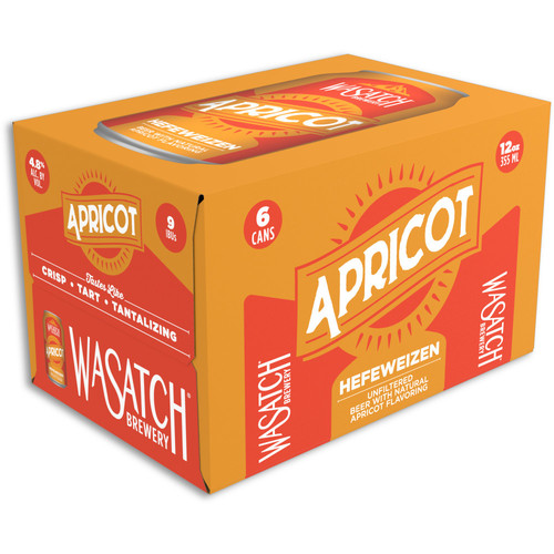 Zoom to enlarge the Wasatch Apricot Hefe • 6pk Can