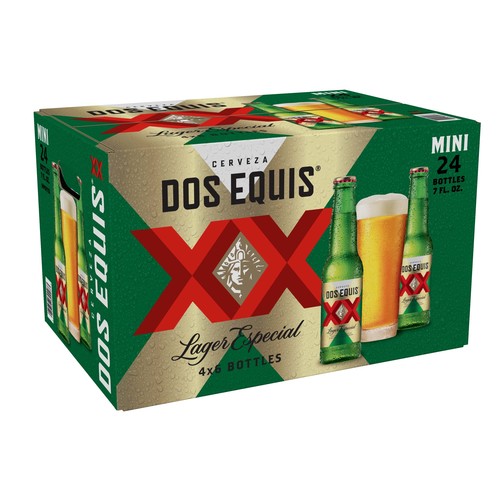 Zoom to enlarge the Dos Equis Lager • 24pk 7oz Bottle