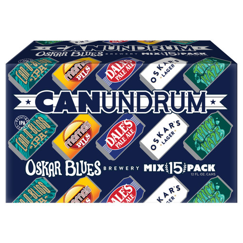 Zoom to enlarge the Oskar Blue’s Canundrum Variety Pack • 15pk Can