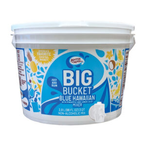 Master Of Mixes Big Bucket Blue Hawaiian Cocktail Mixer Rum