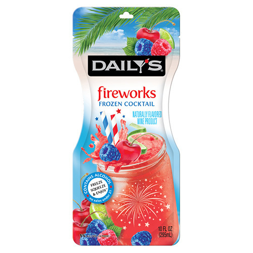 Zoom to enlarge the Dailys Wine Cocktails Fireworks In A Pouch (Each)