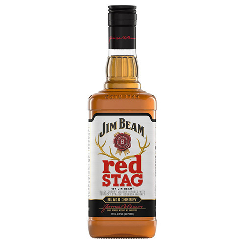 Zoom to enlarge the Jim Beam Red Stag Black Cherry Kentucky Straight Bourbon Whiskey