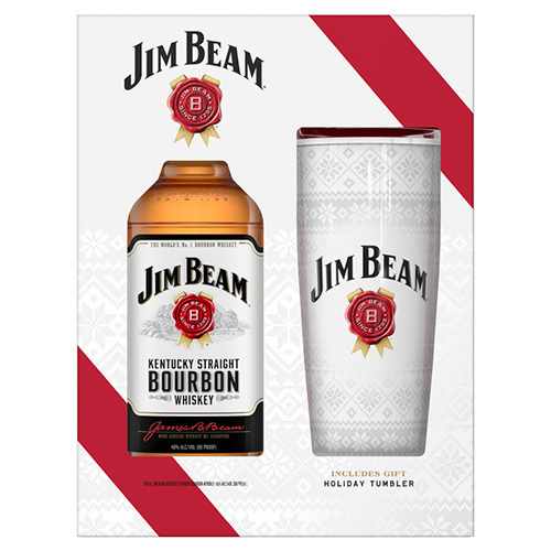 Zoom to enlarge the Jim Beam Bourbon • with Highball Glass