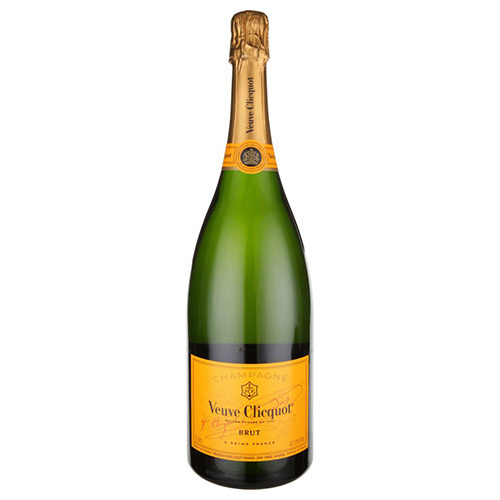 Zoom to enlarge the Clicquot Brut Yellow Label Champagne 3 / Case