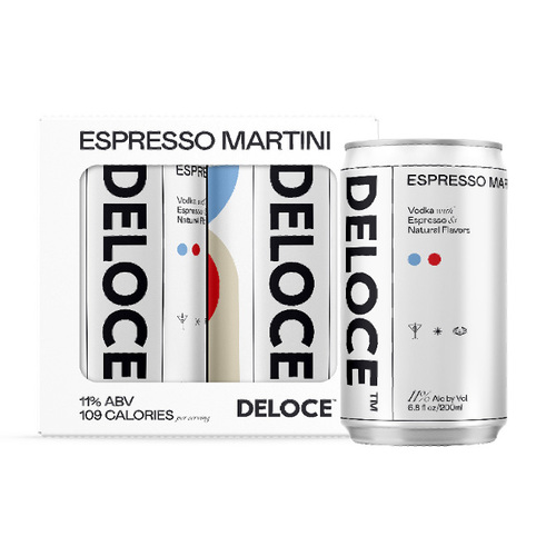 Zoom to enlarge the Deloce Cocktails &bull; Espresso Martini 4pk-200ml