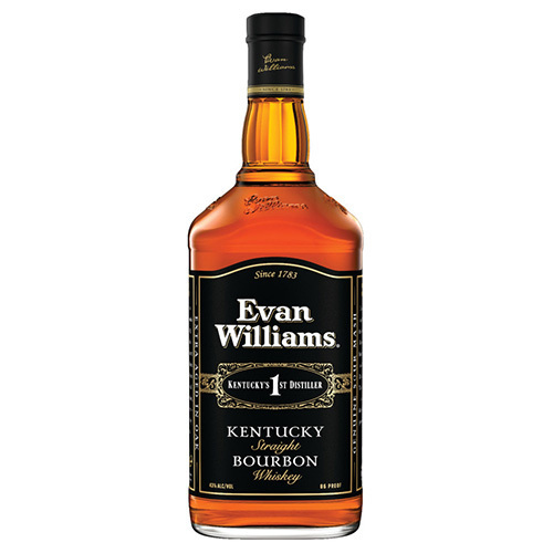 Zoom to enlarge the Evan Williams Black Label Kentucky Straight Bourbon Whiskey