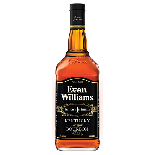 Zoom to enlarge the Evan Williams Black Label Kentucky Straight Bourbon Whiskey