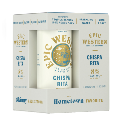 Zoom to enlarge the Epic Western Cocktails • Chispa Rita 4pk-12oz