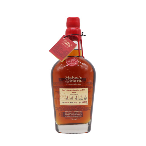 Zoom to enlarge the Spec’s Maker’s Mark Private Select • Spice