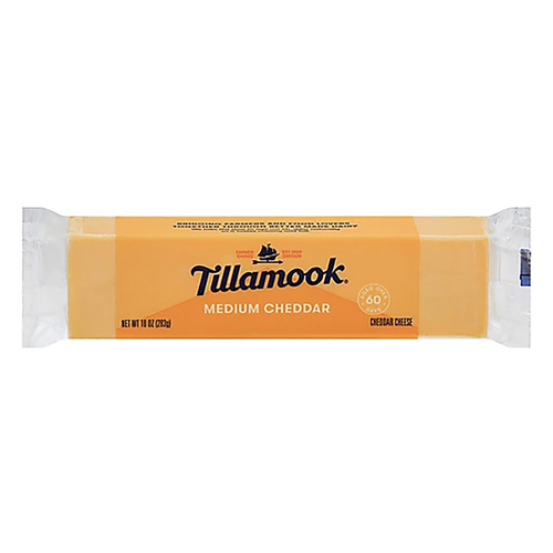 Zoom to enlarge the Tillamook Medium Cheddar Cheese Snack Bar