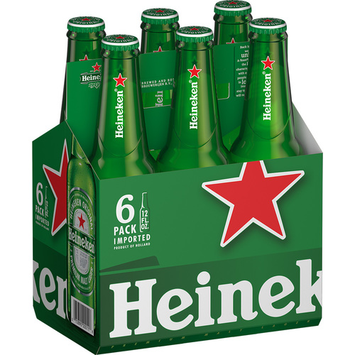 Zoom to enlarge the Heineken Lager • 6pk Bottle