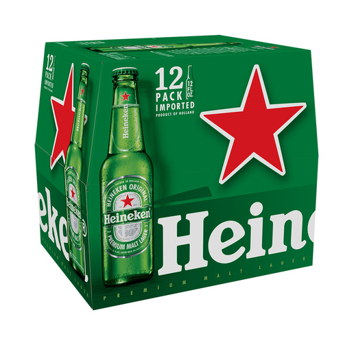 Zoom to enlarge the Heineken Lager • 12pk Bottles