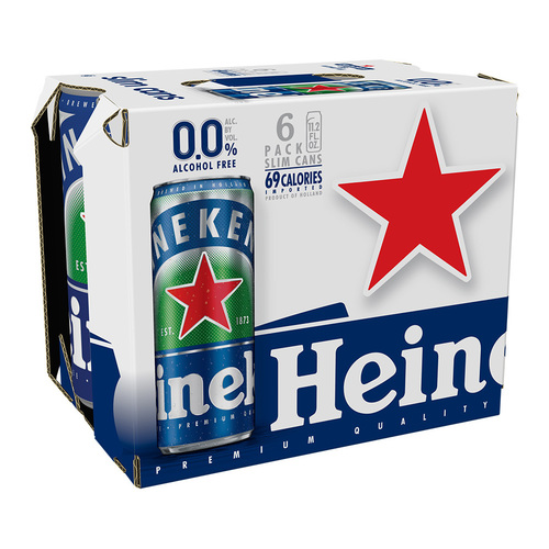 Zoom to enlarge the Heineken 0.0 Alcohol Free • 6pk Can