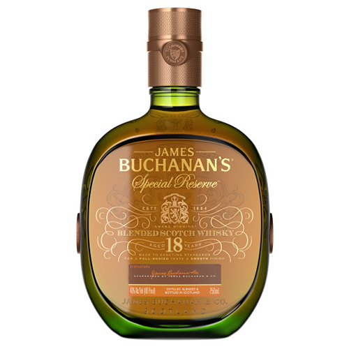 Zoom to enlarge the James Buchanan’s 18 Year Old Special Reserve Blended Scotch Whisky