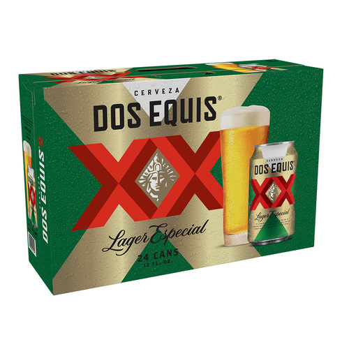 Zoom to enlarge the Dos Equis Lager • 24pk Suitcase Cans